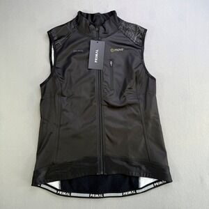 PRIMAL Women's‎ Cycling Vest Race Cut Black XL Breathable Windproof New